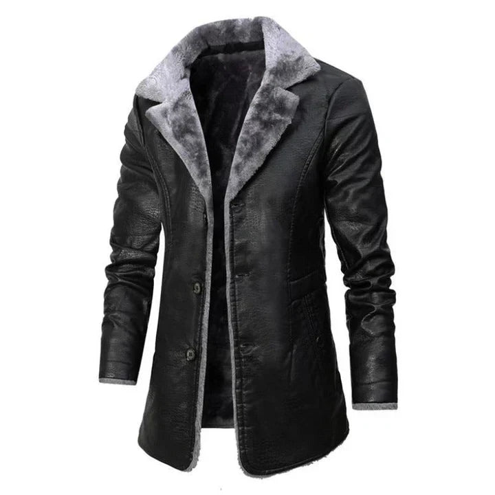 Men’s Short Coat Straight Cut Hip-Length