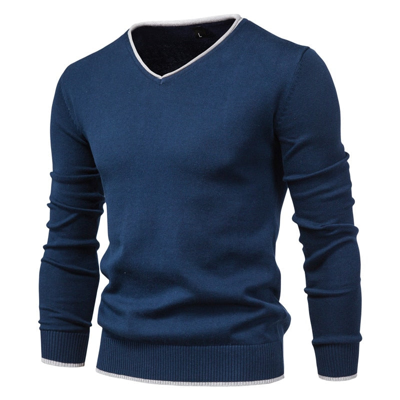 Slim Fit Jumper Long Sleeve V-Neck