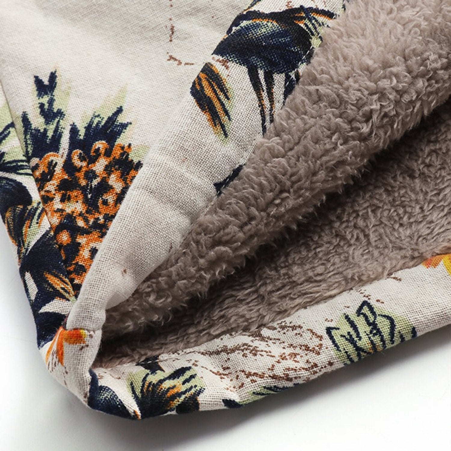 Jacket Tailored Shape Hip-Length Floral Pattern