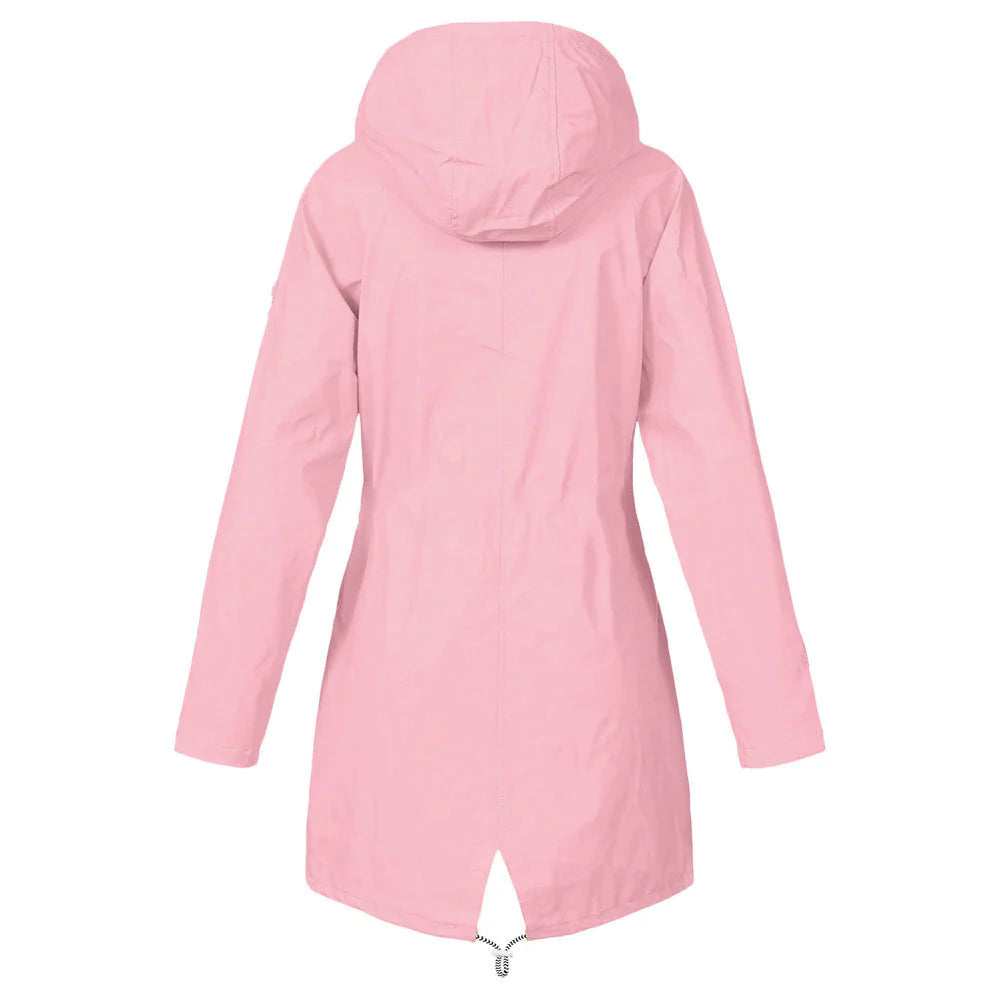 Women’s Mid-Length Jacket with Hood