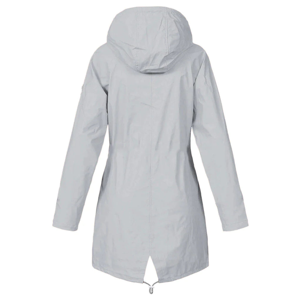 Women’s Mid-Length Jacket with Hood