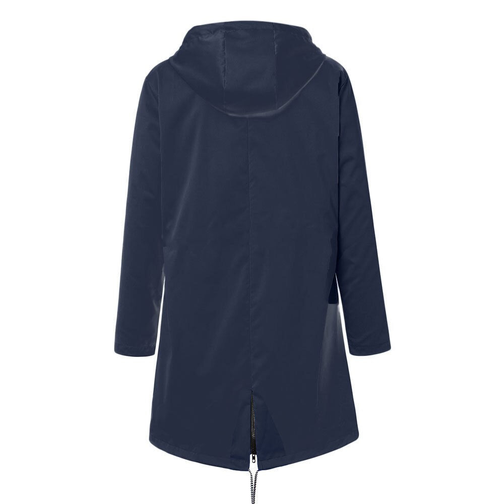 Women’s Mid-Length Jacket with Hood