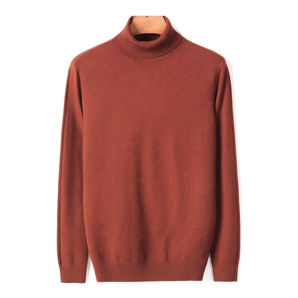 Jumper Loose Fit Long Sleeve Turtleneck