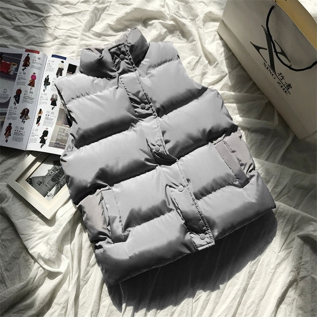 Women’s Waistcoat Straight Sleeveless Design