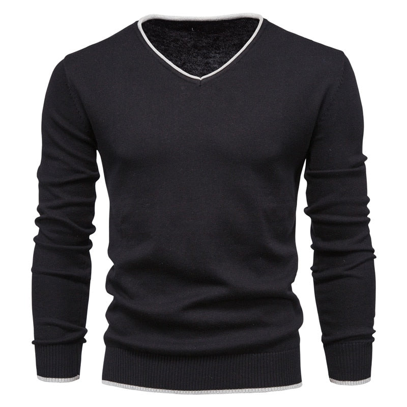 Slim Fit Jumper Long Sleeve V-Neck