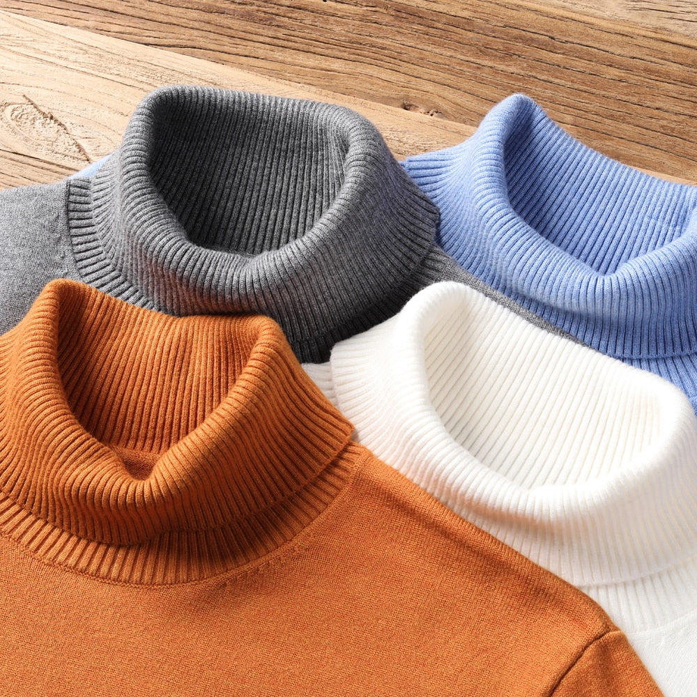 Jumper Loose Fit Long Sleeve Turtleneck