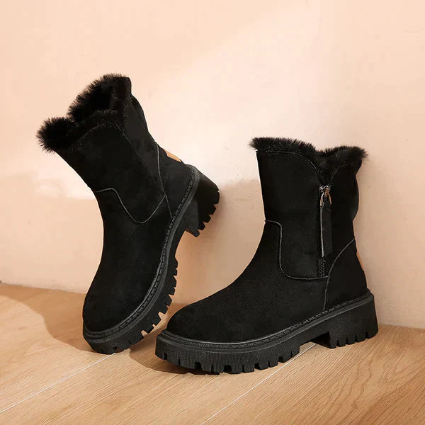Ankle Boots Straight Silhouette Side Zip