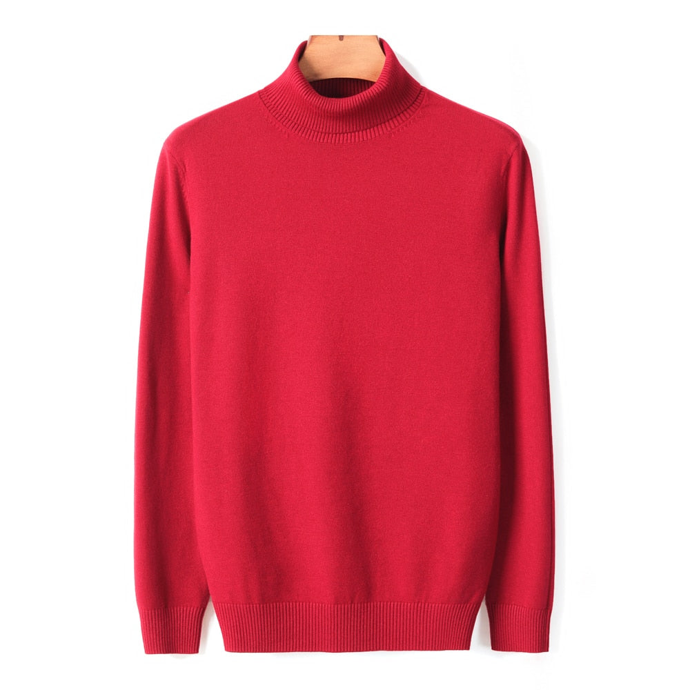 Jumper Loose Fit Long Sleeve Turtleneck