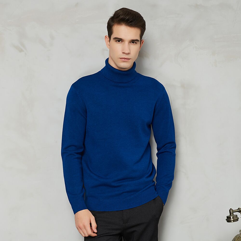Jumper Loose Fit Long Sleeve Turtleneck