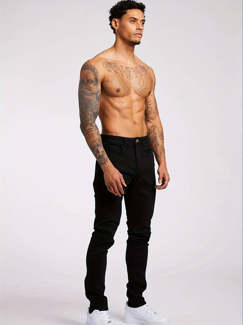 Men’s Straight Jeans Regular Waist