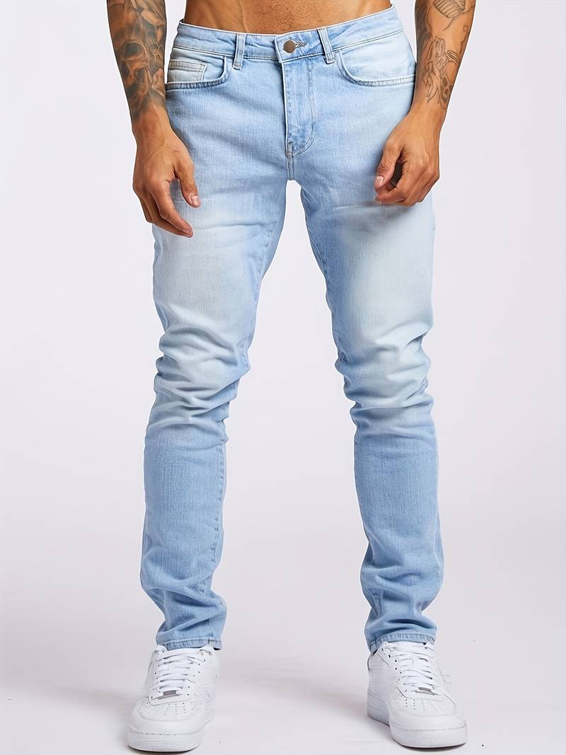 Men’s Straight Jeans Regular Waist