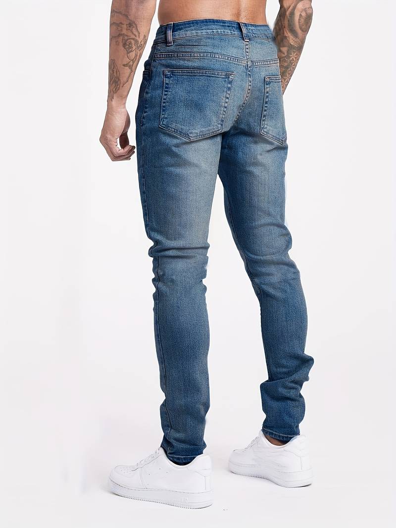 Men’s Straight Jeans Regular Waist