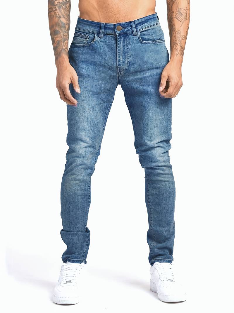 Men’s Straight Jeans Regular Waist