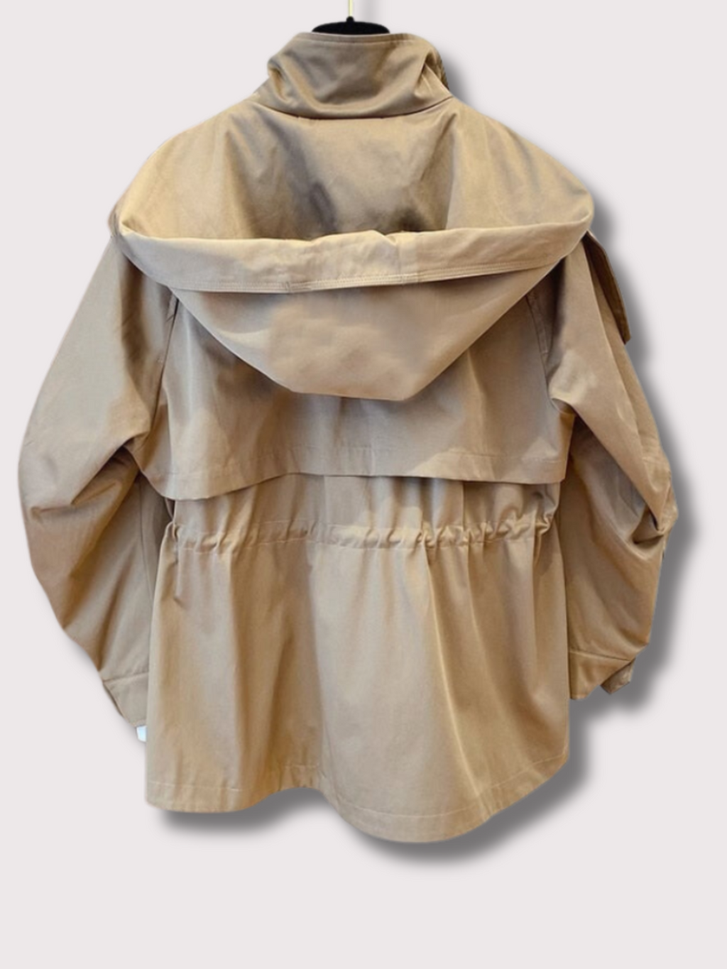 Women’s Hooded Jacket Straight Shape Long Sleeve