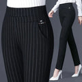 Women’s Trousers Slim Straight Cut Ankle Length