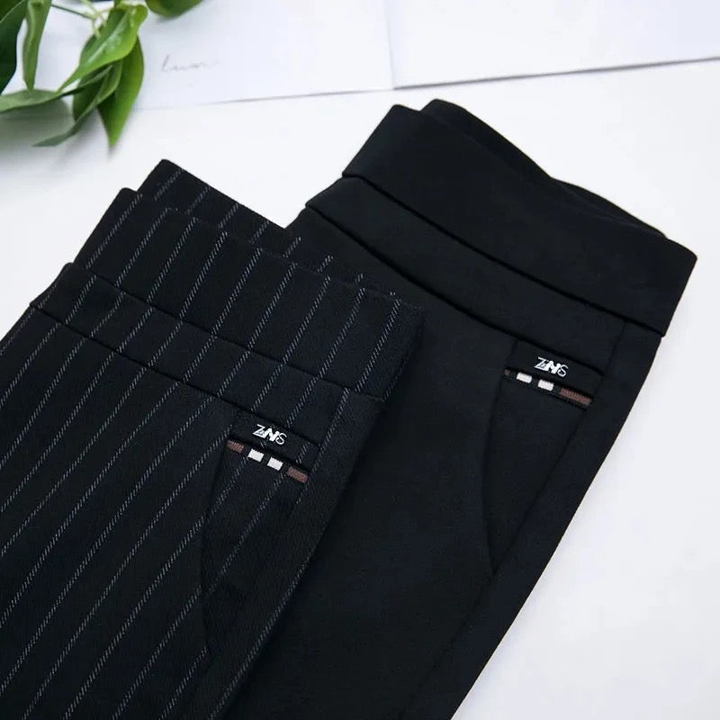 Women’s Trousers Slim Straight Cut Ankle Length
