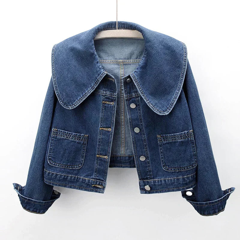 Denim Jacket Straight Fit Waist-Length