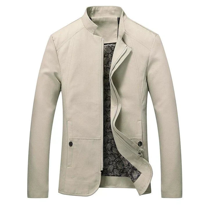 Men’s Jacket Straight Cut Hip-Length