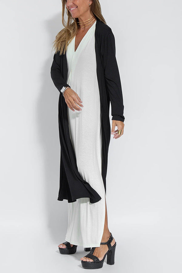Women’s Dress with Cardigan Tailored Silhouette