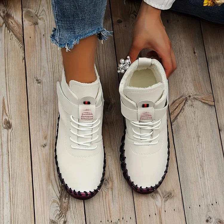 Ankle Boots Fitted Short Shaft Side Zip