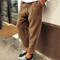 Men’s Straight Trousers Full Length Corduroy