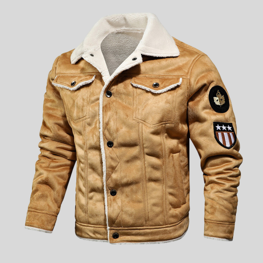 Men’s Jacket Straight Cut Waist-Length