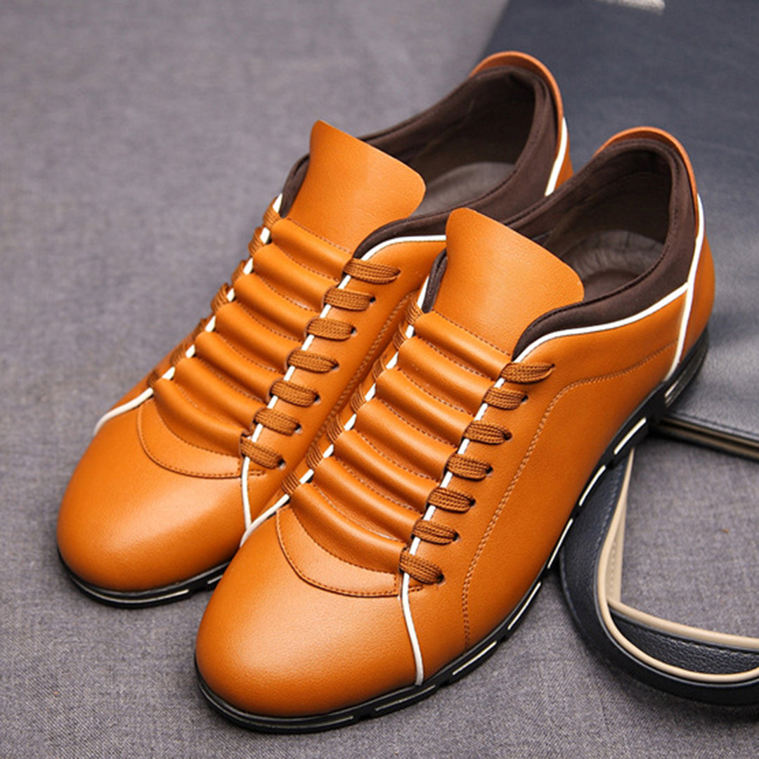 Men’s Sneakers Low-Cut Rounded Shape