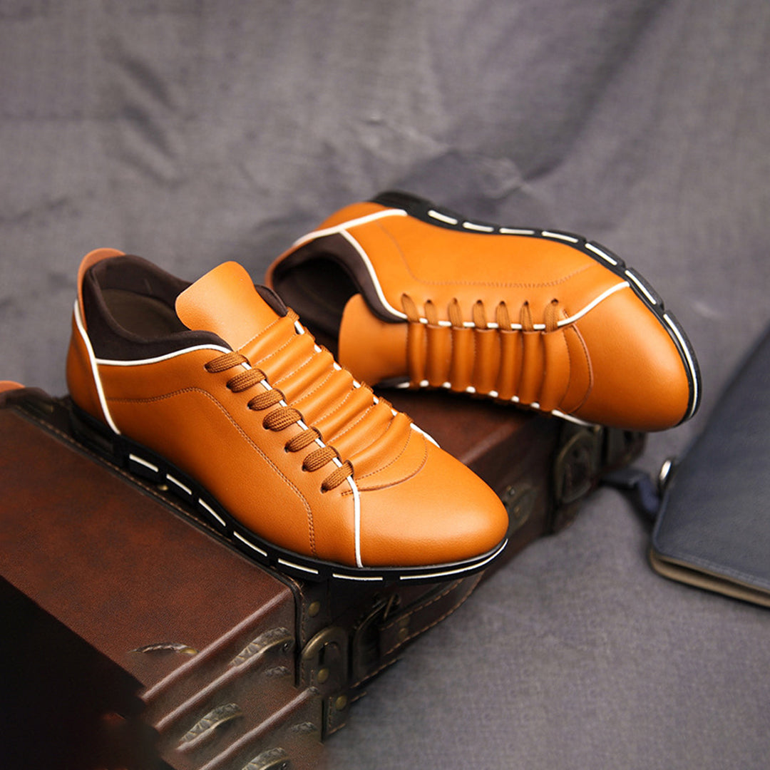 Men’s Sneakers Low-Cut Rounded Shape