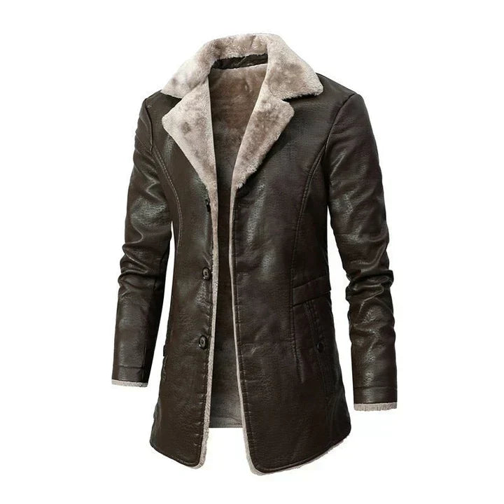 Men’s Short Coat Straight Cut Hip-Length