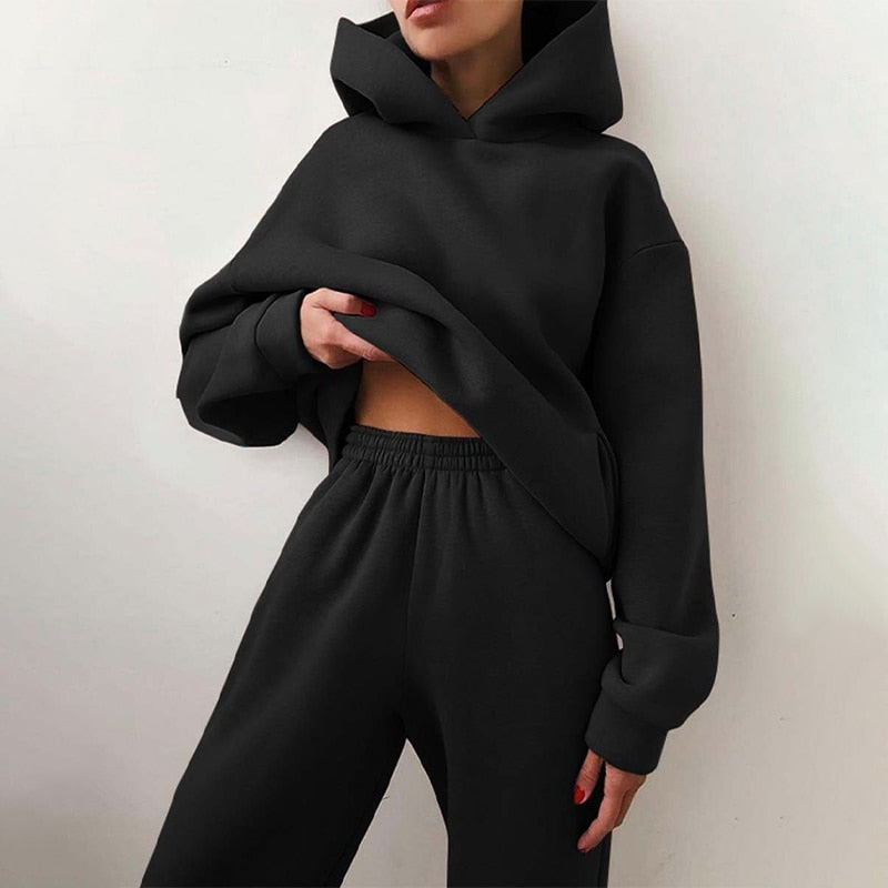 Oversized Hoodie and Jogger Set