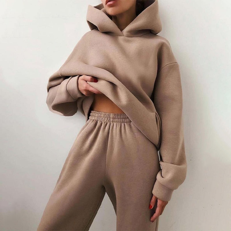 Oversized Hoodie and Jogger Set