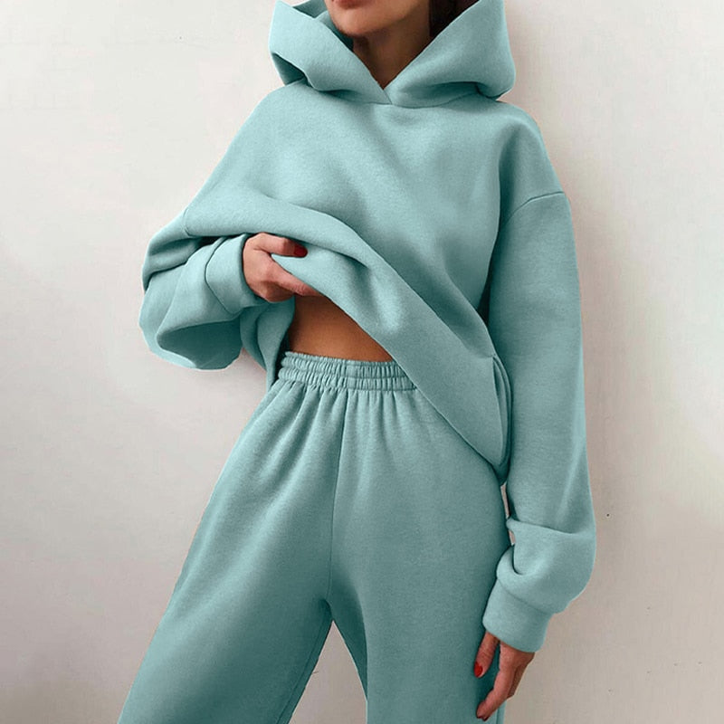 Oversized Hoodie and Jogger Set
