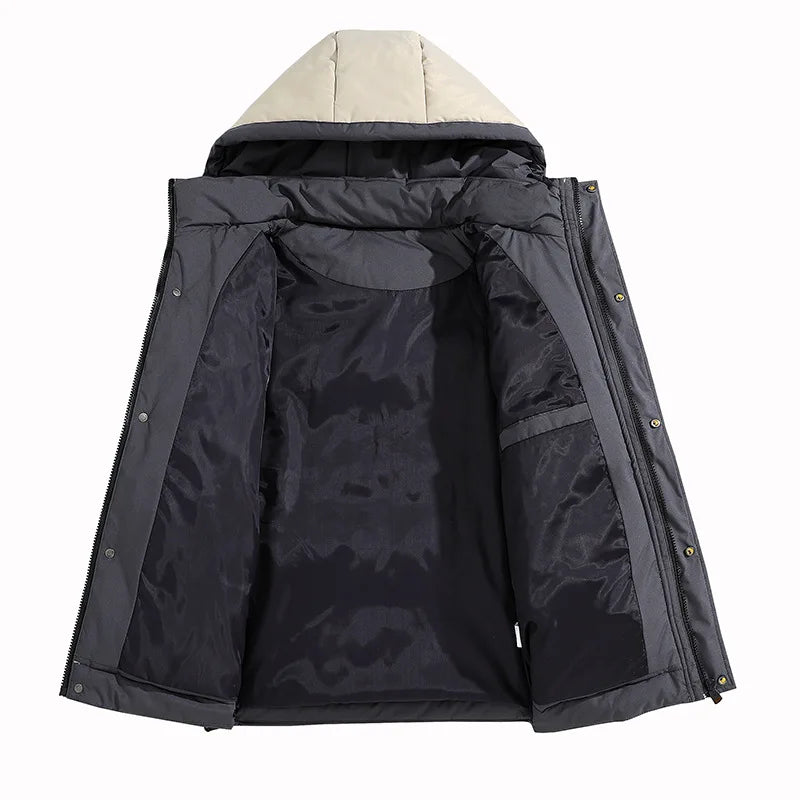 Men’s Jacket Straight Shape Hip Length