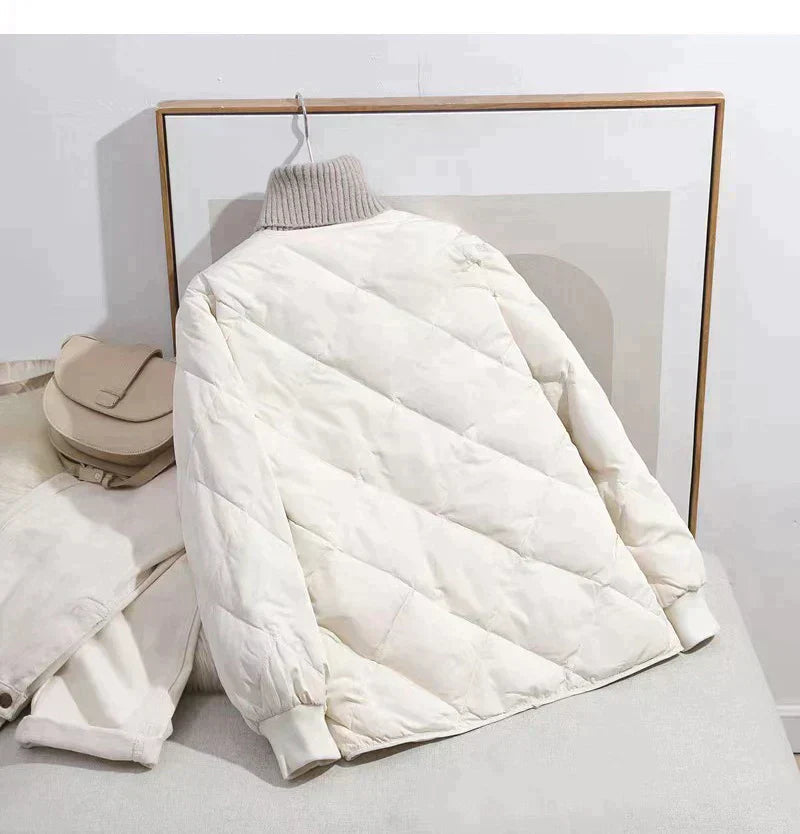 Jacket Straight Cut Long Sleeve