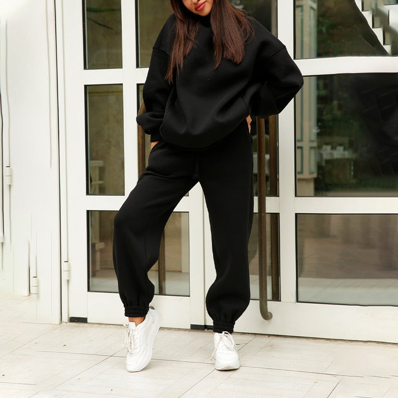 Oversized Hoodie and Jogger Set
