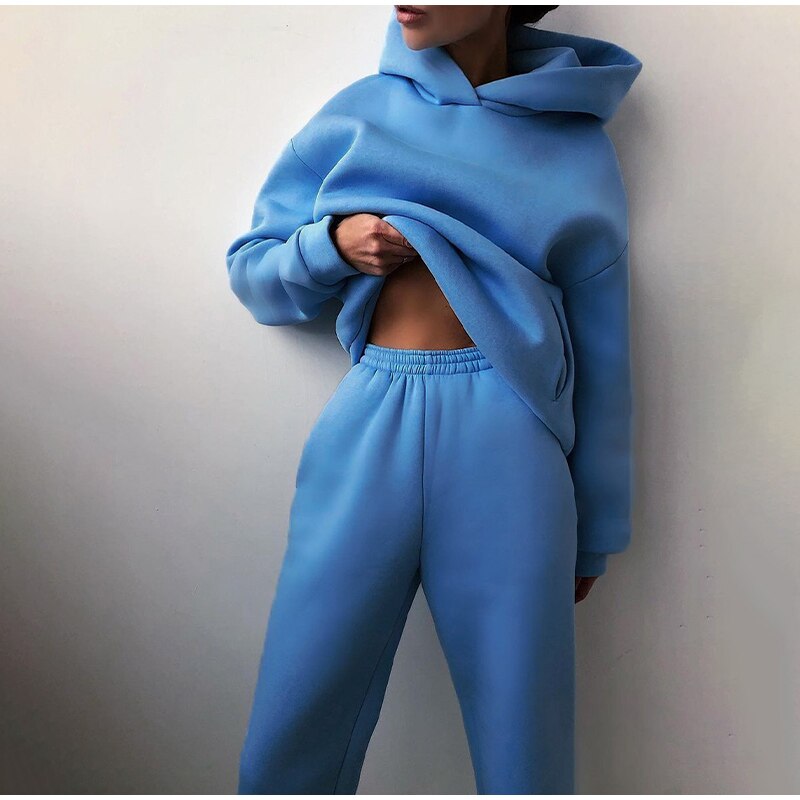 Oversized Hoodie and Jogger Set