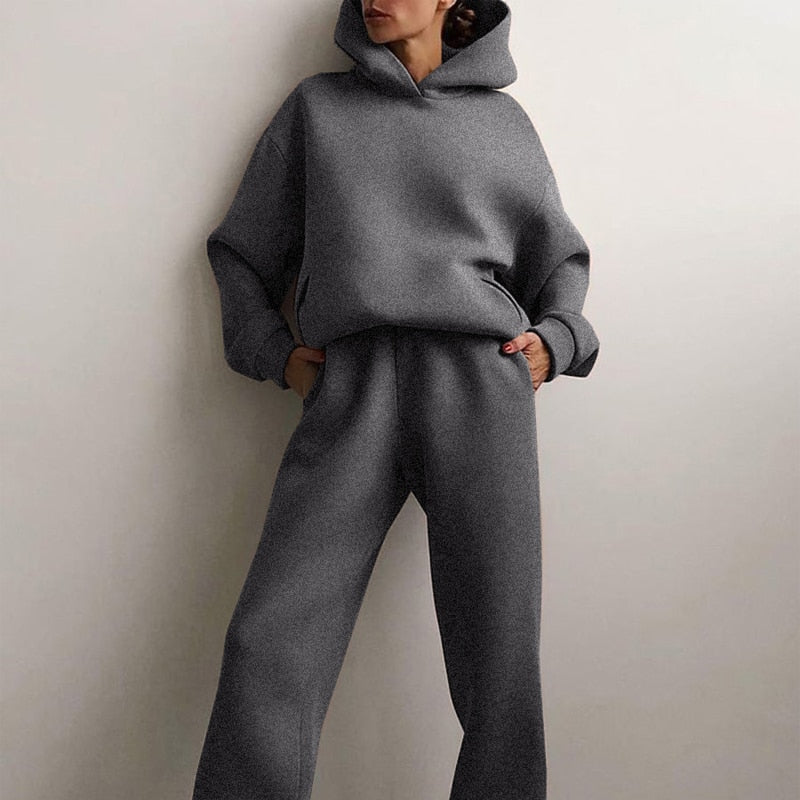 Oversized Hoodie and Jogger Set