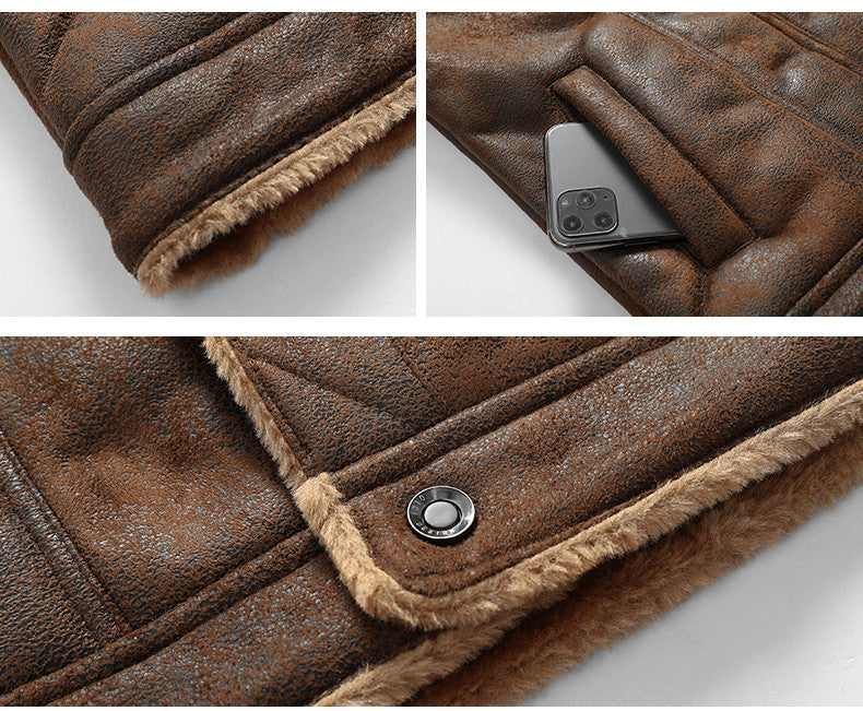 Men’s Jacket Straight Cut Waist-Length