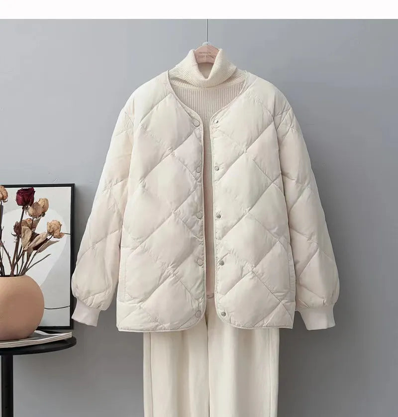 Jacket Straight Cut Long Sleeve