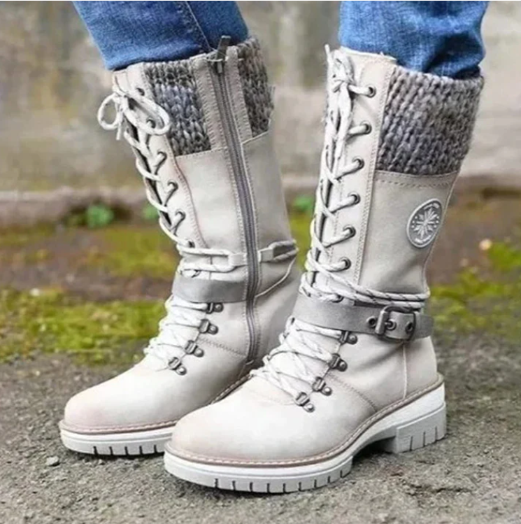 Women’s Knee-High Boots Straight Shape