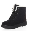 Lace Up Ankle Boots Smooth Surface