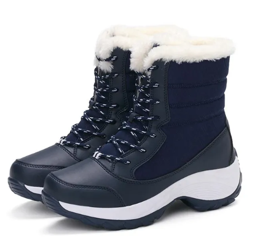Women's Lace Up Winter Boots High Shaft