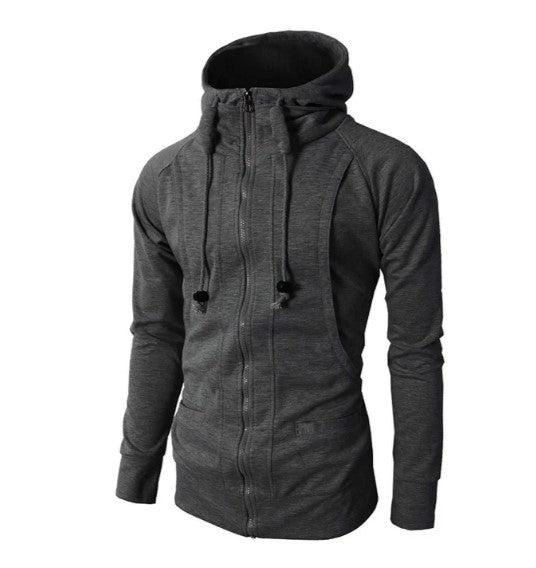 Men’s Hoodie Straight Fit Full-Length Zip