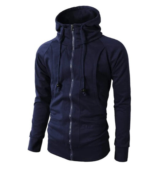 Men’s Hoodie Straight Fit Full-Length Zip