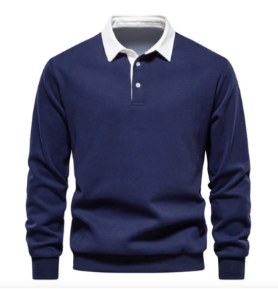 Polo Jumper Regular Fit Long Sleeve