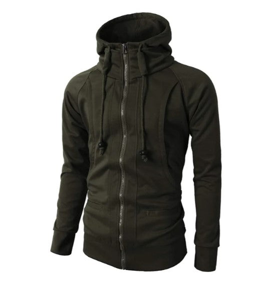 Men’s Hoodie Straight Fit Full-Length Zip