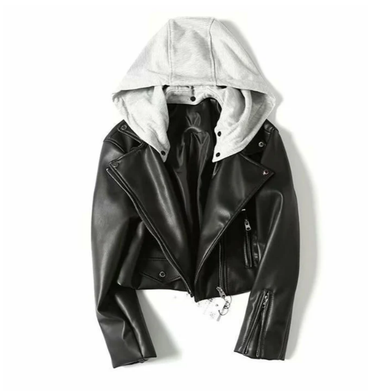 Women’s Waist-Length Jacket Straight Shape Hooded