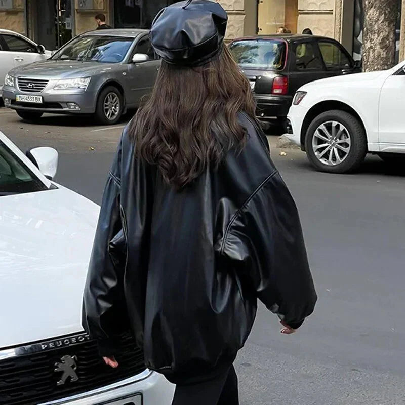 Jacket Relaxed Fit Motorcycle Style