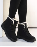Ankle Boots Lace Up Non-Slip Sole