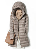 Women’s Long Down Parka Straight Fit